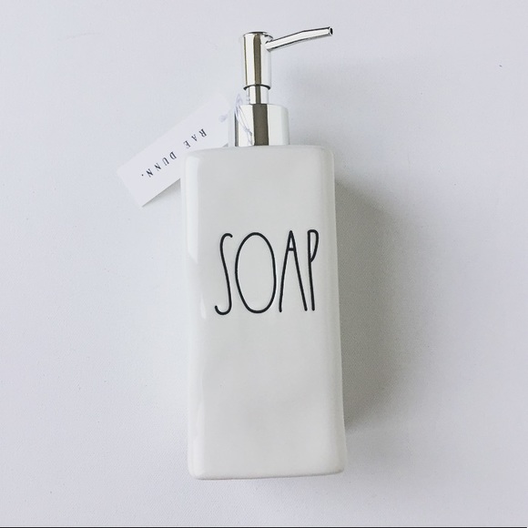 New Rae Dunn Soap Dispenser - Picture 3 of 4